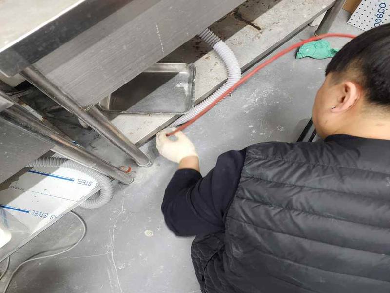연수구 싱크대막힘 작업사례 9